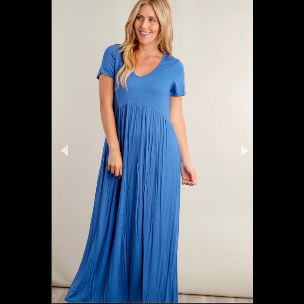 SALE 👗 Blue Maxi Dress 💕😍